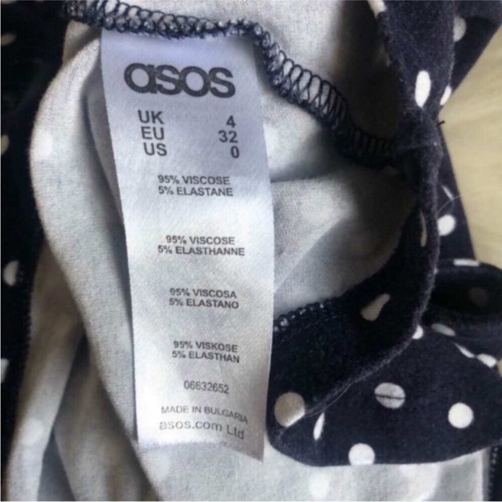 ASOS Petite Tea Dress with Tie Back - Picture 4 of 6